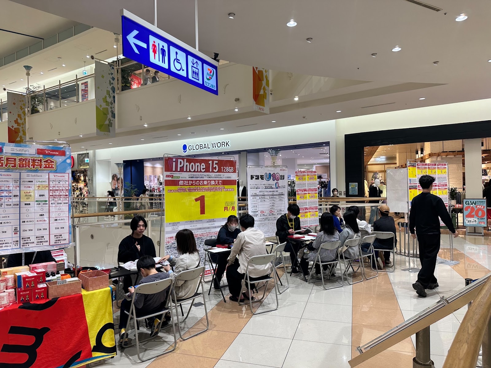 スタッフ配属イメージ